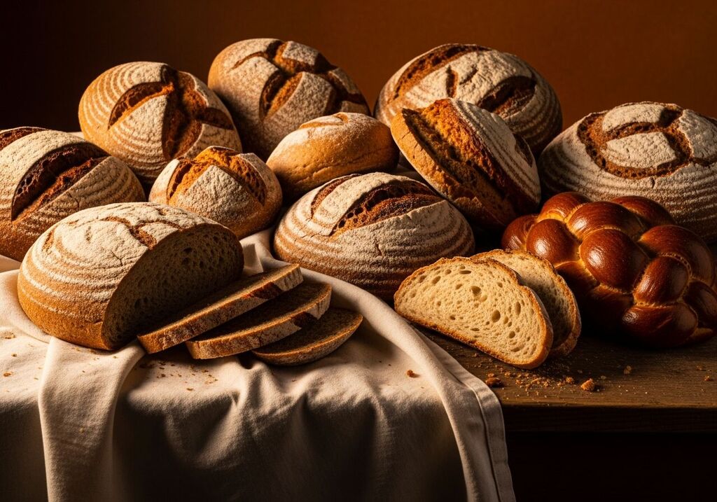 Fresh European breads from the SweetCo in-house bakery
